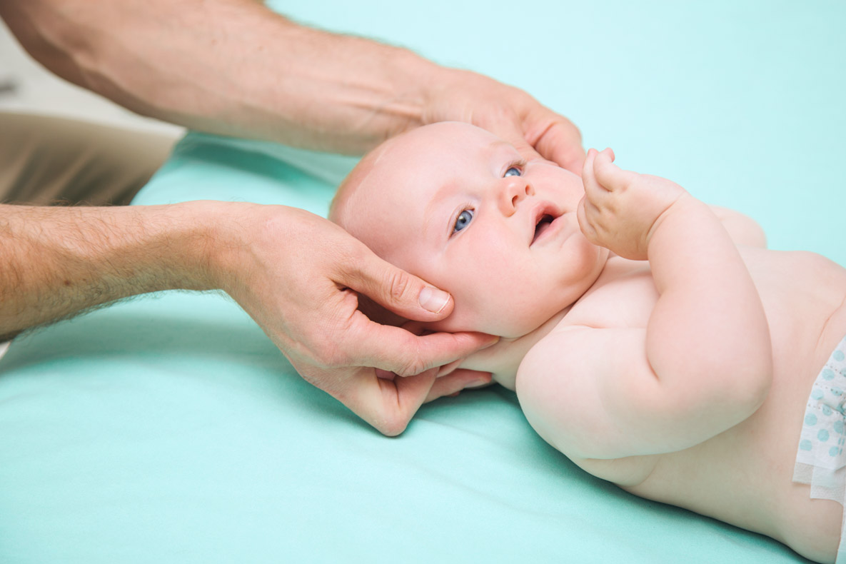 Baby TMJ massage